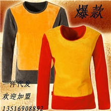 2013冬季女士黄金甲保暖内衣女式加绒超厚保暖内衣冬季必备