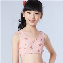 少女品牌文胸批发学生内衣2814纯棉背心发育期无钢圈文胸运动