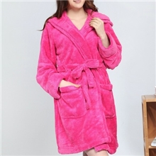 特价包邮秋冬季新款女士加厚中长款超柔软珊瑚绒睡袍浴袍浴衣睡衣