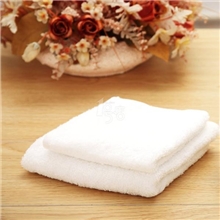 高档纯棉酒店小方巾加厚全棉白色宾馆方巾批发35*35