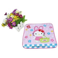 特价全棉方巾/小方巾/手帕毛巾厂家批发经典卡通图案25*25