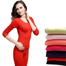 秋冬新品特价女士无缝美体保暖内衣女款时尚塑身美体内衣套装