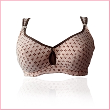 纯棉哺乳文胸带钢圈前开扣大罩杯孕妇内衣胸罩厂家批发