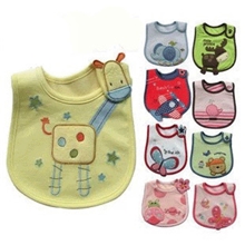 批发carter's防水三层口水巾围嘴百款任挑纯棉卡特围兜可挑款