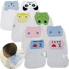 『荐』千趣会4层纱布吸汗巾垫背巾一包2条量大另议