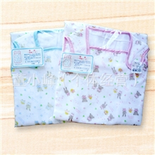 6层纯棉纱布睡袋婴儿背心式77CM