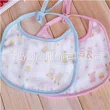 [劲鹏服饰]西松屋全棉6层纱布婴儿围嘴围兜口水巾