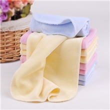 宝宝洗脸巾小方巾天鹅绒小毛巾多用巾手帕BF07