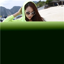 新款轻薄彩色垂坠感防晒衣荧光连帽宽松薄空调衫短款带纽扣女