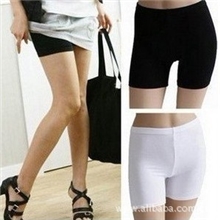 女装批发冰丝打底裤三分安全裤纯色透气收腰提臀防走光安全裤