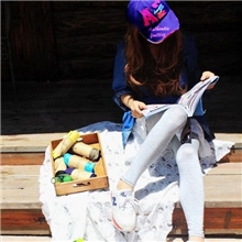 HM夏季新款女装时尚彩色糖果色莫代尔打底裤九分裤女裤批发