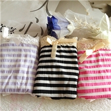 厂家批发性感宽条纹女装内裤（三条装）女式三角裤