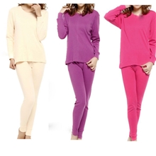 淘宝供货纯棉秋衣秋裤保暖内衣套装厂家直销小额批发