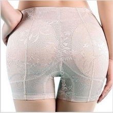 夏天透气塑身裤美臀内裤丰臀丰胯内裤提臀裤加垫