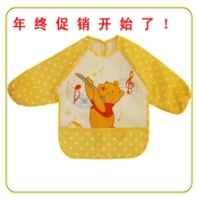 热卖迪斯尼儿童防水反穿衣罩衣宝宝饭衣批发KA04