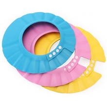 宝宝洗头帽婴幼儿洗发帽批发儿童浴帽洗澡帽可调节