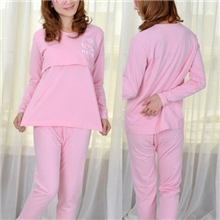 kT猫喂奶套装孕妇装哺乳衣月子服月子衣家居服