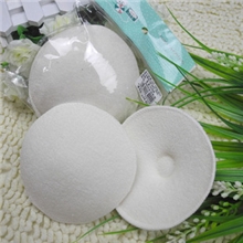 比比乐可洗式纯棉防溢乳垫加厚防漏全棉毛巾面料两片装