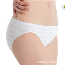 特价中高低腰女士无缝无痕暗条纹三角裤剪标