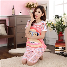 睡衣批发新款莫代尔休闲卡通家居服套装（限量两千套）