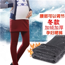 孕妇装秋冬新款孕妇打底裤包臀裙裤加厚加绒