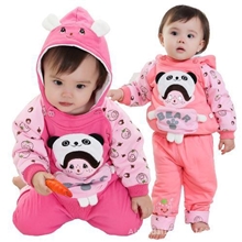 2013冬装新款女童立体口袋夹棉两件套一件代发免费代理