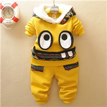 双11亏本求购童之优品秋冬款童装批发大眼睛中小童运动套装