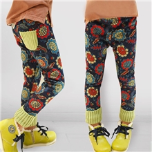 花颜巧语2013秋冬新款童裤厂家直销中小童韩版加绒加厚打底长裤