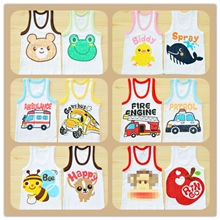 儿童背心青岛产地童装西松屋12色背心外贸童装儿童背心批发