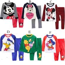 青岛产地童装批发跑量爆款卡通糖果儿童童套装男童女童套装