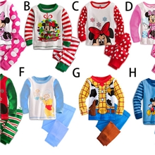 青岛产地童装儿童卡通长袖套装糖果色内衣套装儿童家居服