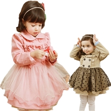 韩版风衣外套6扣网纱风衣女童风衣外套5005