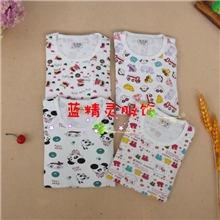 秋冬高档儿童内衣套装莱卡棉弹力秋衣秋裤中大童套装家居7-10岁