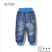 法国KK兔儿童牛仔裤男童牛仔裤外贸童装童裤SL1178