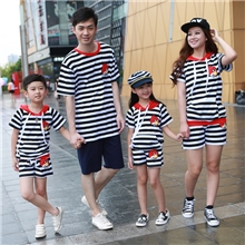 2013夏款亲子装童装愤怒的小鸟母子母女全家装T恤短裤套装批发