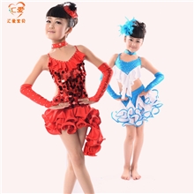 2013年最新款儿童拉丁服少儿拉丁舞蹈服精选款式效果超好特价