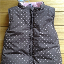 厂家批发秋冬童装原单马甲满天星女童马甲2013秋冬款童装批发
