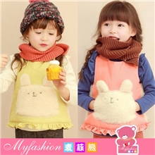 外贸品质|精选两款|可爱小熊贴布口袋棉马甲马夹33496