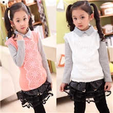 冬季女童装韩版儿童打底衫广东品质货源厂家直销纯棉长袖童t恤