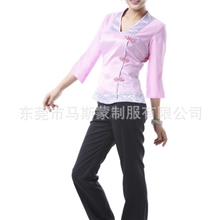 订做足浴技师服，沐足工作服，技师工装