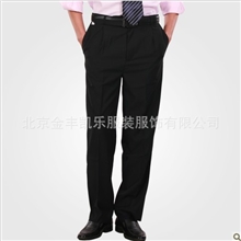 酒店服务员工作裤男士西裤批发加厚男士西裤黑色西裤工装裤子