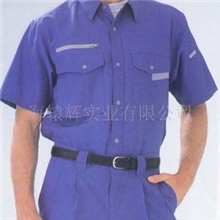【优质】厂家直销夏季短袖工作服可绣印花质好价优工作制服