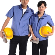 短袖时尚工装工作服夏季工作服可定做职业装生产厂家