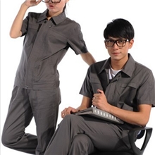 吸湿排汗时尚工装夏季工作服可定制职业装生产厂家工作服批发
