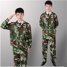 厂家现货批发定做迷彩服户外军训服男女丛林迷彩服套装FM710
