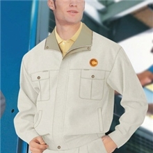 四川成都低价供应定做纯棉拼色工厂用工作服食品厂工装