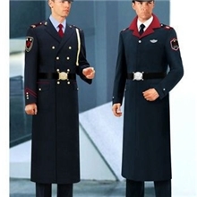 成都定做优质毛料金扣特色保安服制服行政服装