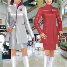 四川成都长期供应时尚艳丽秋冬装促销服，工作服职业装