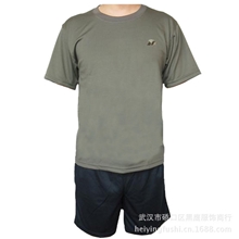正品07体能训练服体能训练速干圆领T恤短袖体能服套装