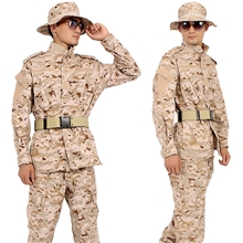 数码沙漠迷彩服套装厂家批发男美军作训服户外军训CS装备服饰